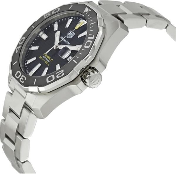 61PPYVPi06L._AC_SX679_ TAG HEUER Men's 43MM Steel Bracelet & CASE Automatic Watch WAY201A.BA0927