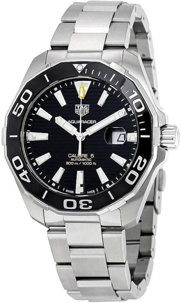 71KMoJ6j2gL._AC_SX679_ TAG HEUER Men's 43MM Steel Bracelet & CASE Automatic Watch WAY201A.BA0927