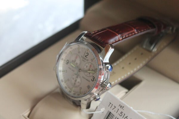 Mens Tissot PRC200 T17.1.586.32 White Chronograph Watch