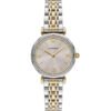 Emporio Armani AR11702 Women's Two Tone Bracelet Strap Watch, Silver