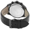 NEW HUGO BOSS GRAND PRIX HB1513474 BLACK/LEATHER CHRONOGRAPH QUARTZ MENS WATCH