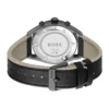 top hot Hugo Boss Center Court Silver Dial Leather Men's Watch HB1514024 1514024