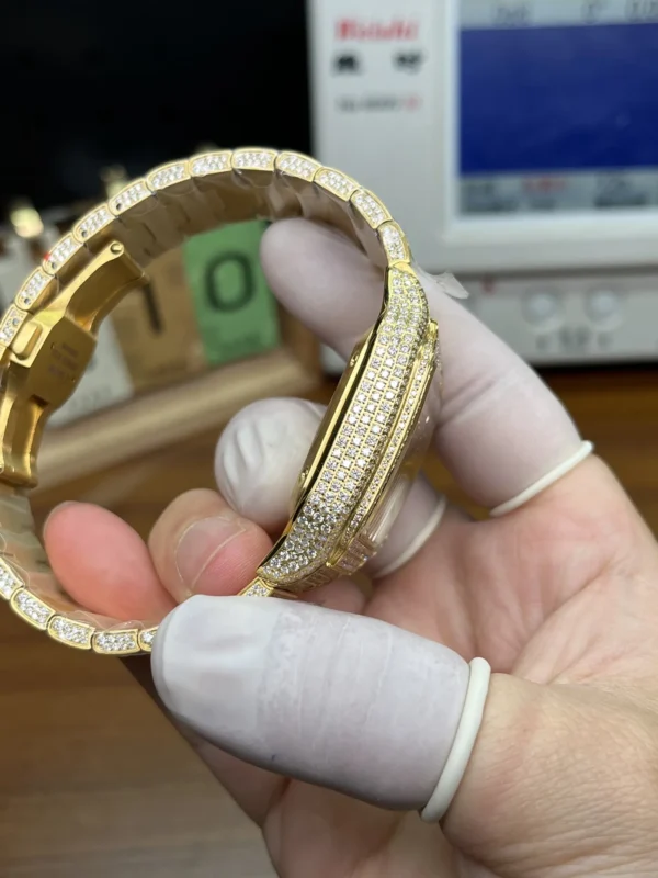 cartier CELESTIAL GLOW MOISSANITE DIAMOND oro real 18k /24k