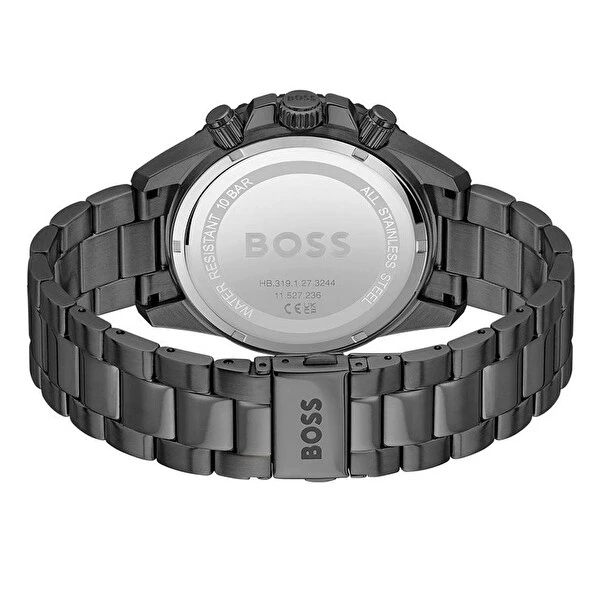 BOSS Admiral 46mm Stainless Steel Chronograph Men's Watch 1514258 | Black
