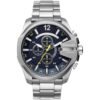Diesel Master Chief Men's Watch with Stainless Steel Bracelet, Silicone or Leather Band; Analog or Digital Movement DZ4465