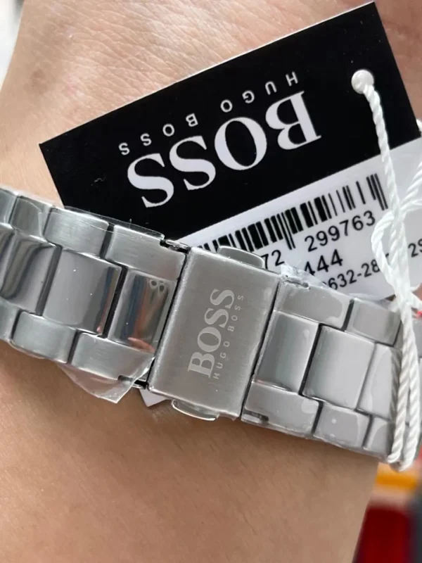 Hugo Boss HB1502444 1502444 Premiere Silver Tone Stainless Steel With Watch