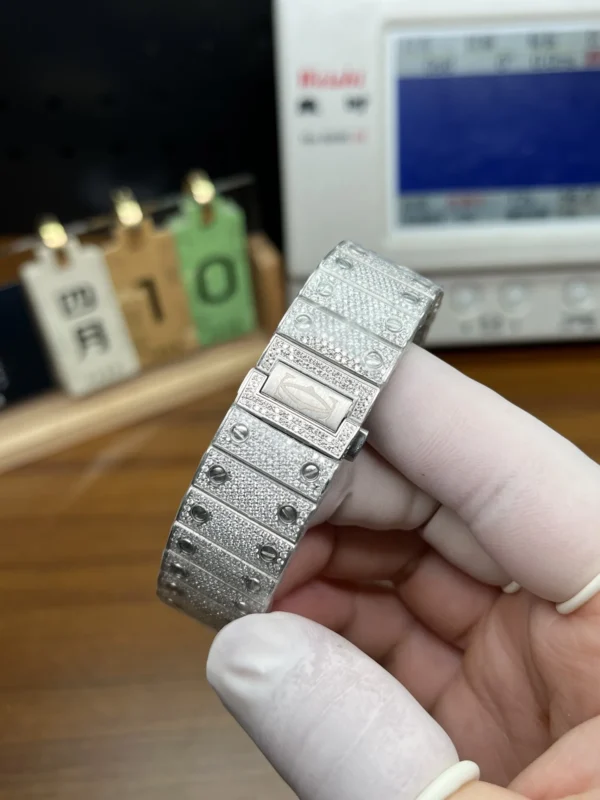 cartier CELESTIAL GLOW MOISSANITE DIAMOND real 18k /24k gold