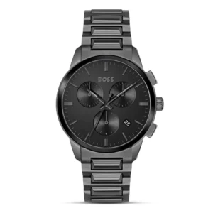 Hugo Boss Dapper Chrono Black Dial Men's Watch  HB1513929 1513929