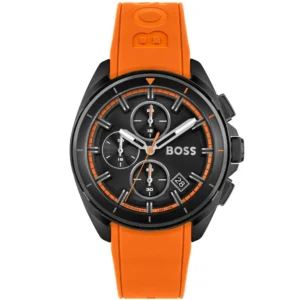 Hugo Boss Orange Rubber Strap Men's Watch - HB1513957 1513957