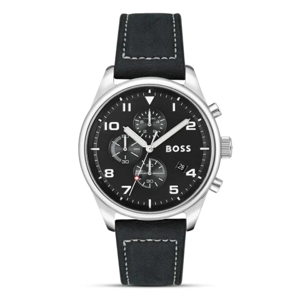 Hugo Boss Chronograph Black Dial Men's Watch  HB1513987 1513987