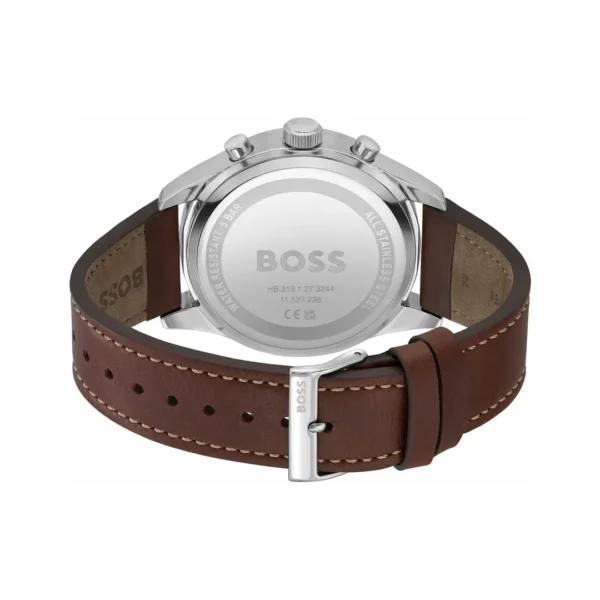 Hugo Boss Chronograph Maroon Dial Men's Watch HB1513988 1513988
