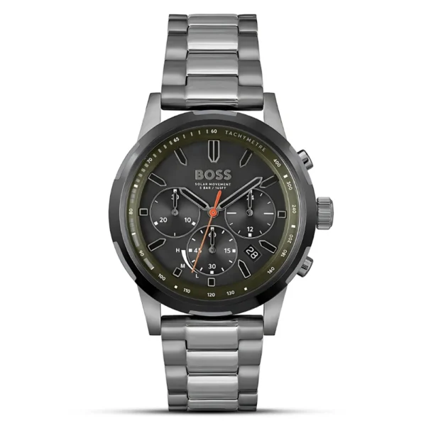 HUGO BOSS SOLGARDE BLACK DIAL MENS WATCH | HB1514034 1514034
