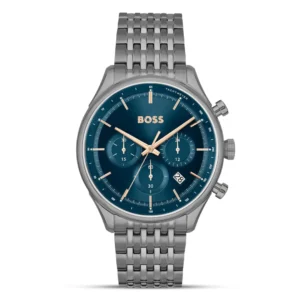 Hugo Boss Gregor Blue Dial Chronograph Men's Watch HB1514083 1514083