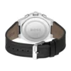 Hugo Boss Taper Black Dial Leather Men's Watch| HB1514085 1514085