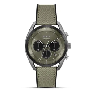 Hugo Boss Chronograph Olive Green Dial Men's Watch | HB1514092 1514092