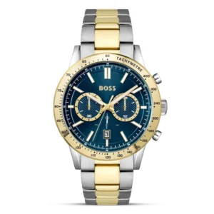 Hugo Boss Allure Two Tone Blue Dial Men's Watch | HB1514163 1514163