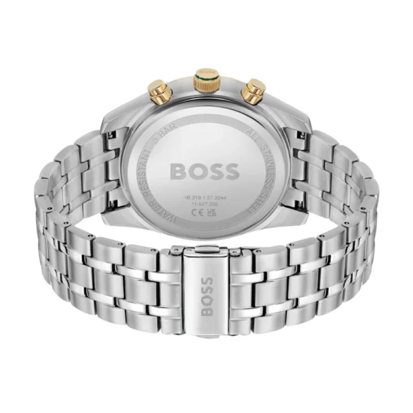 HUGO BOSS SKYTRAVELLER GREEN DIAL MENS WATCH | HB1514195 1514195
