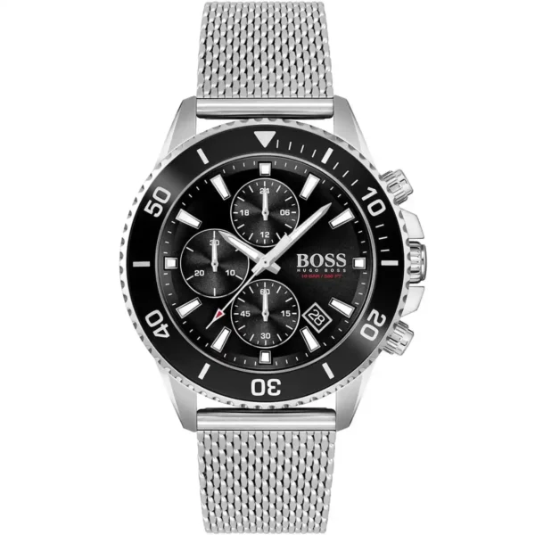 Hugo Boss ADMIRAL HB1513904 – Montre Homme Chronographe Acier Sport elegante