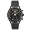 top hot Hugo Boss HB1514065 Black Dial, 45mm – Men's Wristwatch 1514065