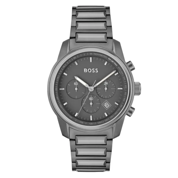 Hugo Boss Chronograph Grey Dial HB1514005 – Men's Watch - Luxverse 1514005
