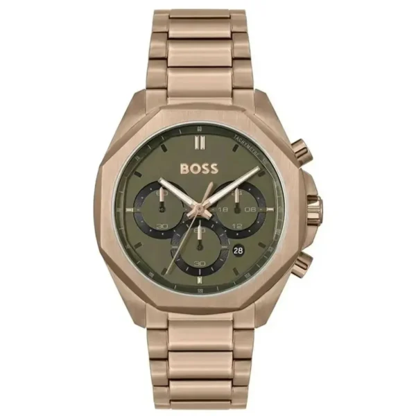 Hugo Boss Cloud Heren Horloge Green Dial Men's Watch HB1514019 1514019