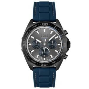 BOSS Chronograph Quartz Blue Silicone Men's Watch | HB1513972