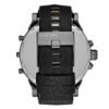 DIESEL AUTHENTIC DZ7348 MR DADDY 2.0 GUNMETAL/GOLD/BLACK LEATHER MENS WATCH