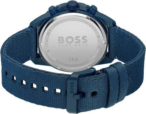 HUGO BOSS MENS ADMIRAL WATCH HB1513919 BLUE DIAL - WARRANTY 1513919