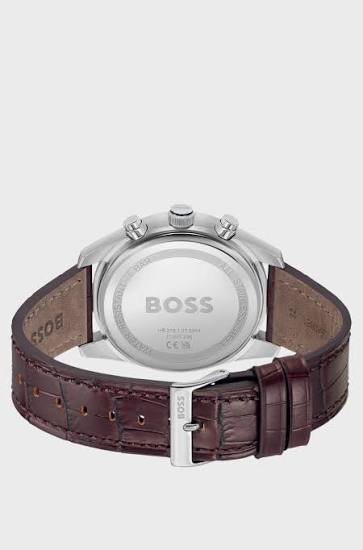 HUGO BOSS SKYTRAVELLER RED DIAL MENS WATCH | HB1514193 1514193