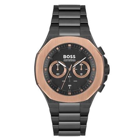 Hugo BOSS Taper Black 45mm Mens Watch HB1514090 1514090