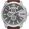 Diesel Mega Chief Chronograph Grey Dial Men's Watch DZ4290