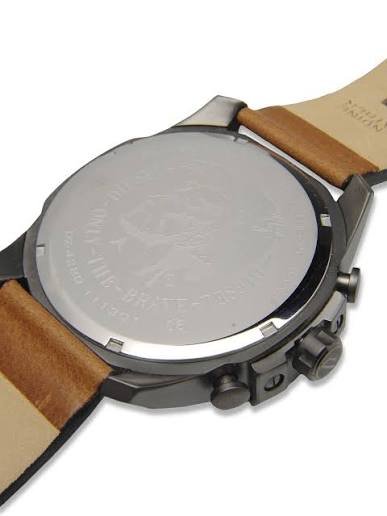 Diesel Master Chief Men's Watch with Stainless Steel Bracelet Silicone or Leather Band