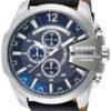 Diesel DZ4423 Men's Watch, Black, One Size, Strap, Black, Strap