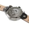 DIESEL LITTLE DADDY DZ-7256 Men's Watch Leather Black 51.3mm Windshield scratche