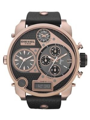Rose Gold Metal Replacement Watch Band Fits Diesel Mr Daddy Chronograph DZ7261
