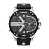 Diesel Mr. Daddy 2.0 Men's Watch with Oversized Chronograph Watch Dial and Stainless Steel, Silicone, Fabric or Leather Band DZ7313