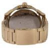 DIESEL Mr. Daddy 2.0 Gold Black Dial Original Chrono Quartz Men's Watch DZ7333