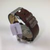 DIESEL Little Daddy Grey Dial Brown Leather Strap Men's Wrist Watch DZ7335
