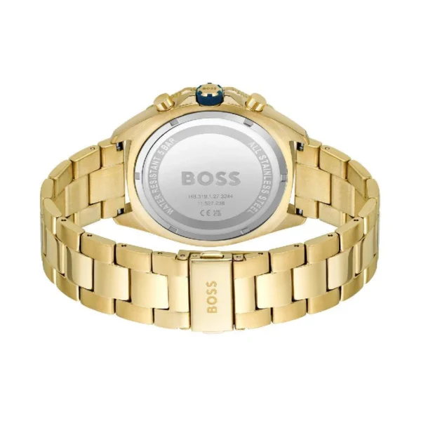 Hugo BOSS Energy Watch Men's Gold/Blue Chronograph HB1513973 1513973