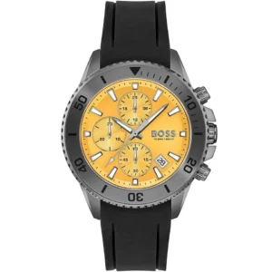 Hugo Boss Men's LUXURY Watch Stylish Add Touch Of Glamour admiral HB1513968
