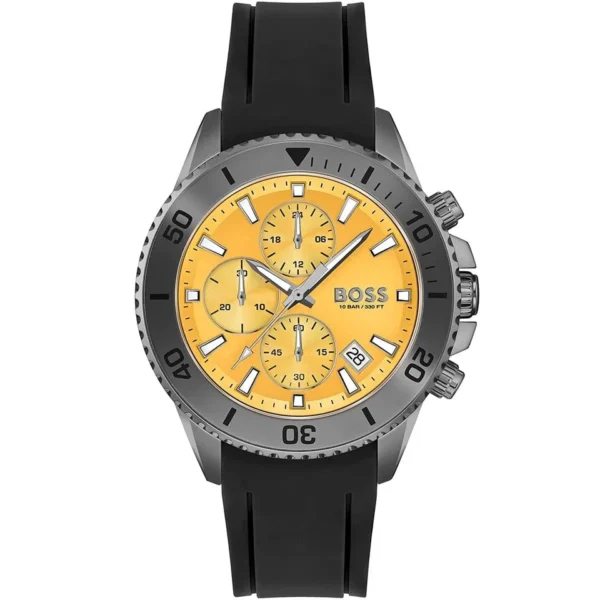 Hugo Boss Men's LUXURY Watch Stylish Add Touch Of Glamour admiral HB1513968
