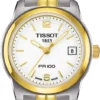 Tissot T Classic PR100 Gold Plated Quartz Watch For Women - T049.210.22.017.00