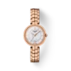 Tissot T Lady Flamingo Mother of Pearl Dial Rose Gold Steel Strap Watch For Women - T094.210.33.111.01