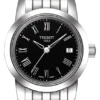 0_9b1018ed-eb5c-44a2-8740-20b59885a906 Tissot T Classic Dream Black Dial Watch For Women - T033.210.11.053.00