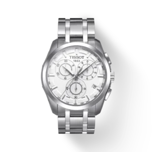 0_9f056364-3064-44e2-bbf8-ee0a845732d7 Tissot Couturier Chronograph White Dial Silver Steel Strap Watch For Men - T035.617.11.031.00