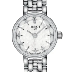 1-165 Tissot T Lovely Mother of Pearl Dial Silver Steel Strap Watch for Women - T140.009.11.111.00