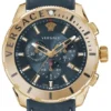 1-20_dffae767-f157-4a1d-b56e-b568d6921657 Versace Casual Chronograph Blue Dial Blue Leather Strap Watch for Men - VERG004-18