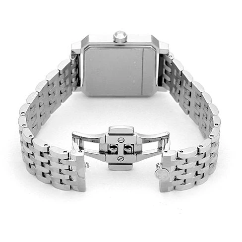 100000001006295395_10214 Tory Burch Robinson White Dial Silver Steel Strap Watch for Women - TBW1510