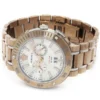 1018028180016_1 Versace V Extreme Chronograph White Dial Rose Gold Stainless Steel Watch for Women - VCN050017