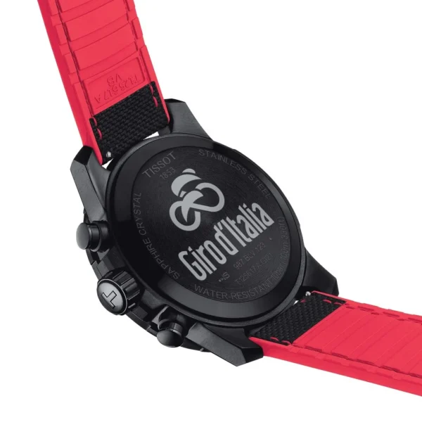 106105 Tissot Supersport Chrono Giro D'Italia Black Dial Black Nylon Strap Watch for Men - T125.617.37.051.00